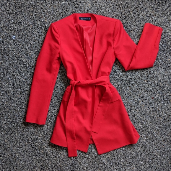 one shoulder blazer dress zara